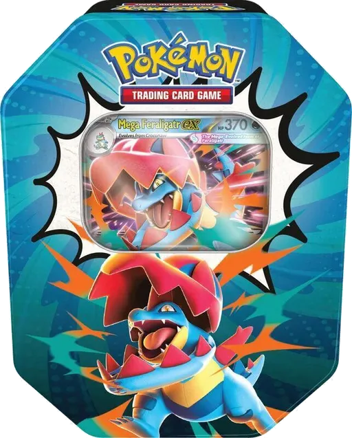 Ascended Heroes 틴 Mega Feraligatr Ex