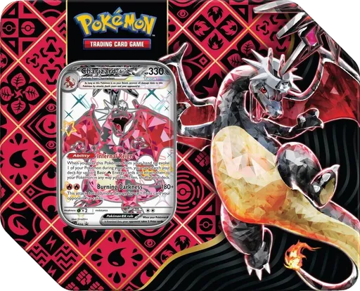 Paldean Fates 틴 Charizard ex