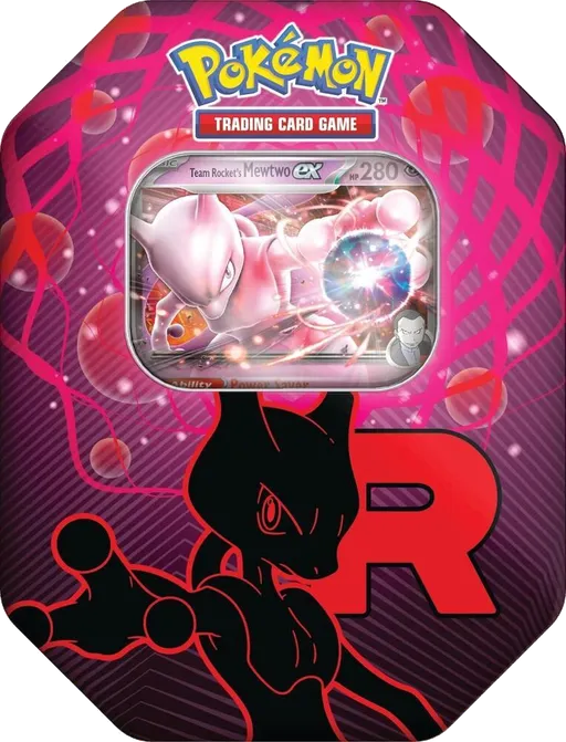 Destined Rivals 틴 Team Rocket Mewtwo ex International
