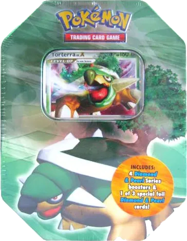 Diamond & Pearl 틴 Torterra LV.X