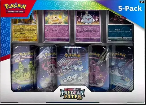 Paldean Fates 틴 5- Set