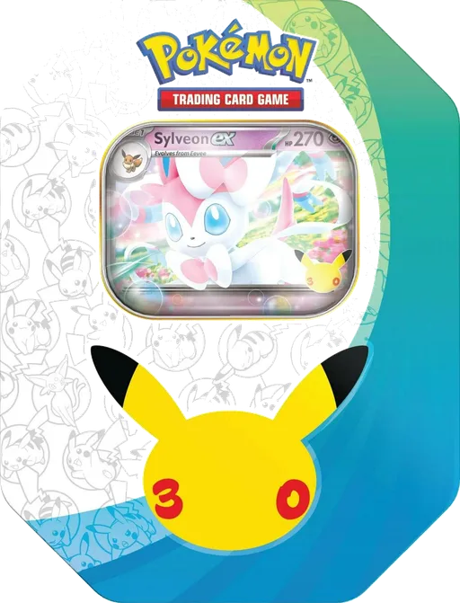 30주년 기념 30th CELEBRATION 틴 Sylveon ex