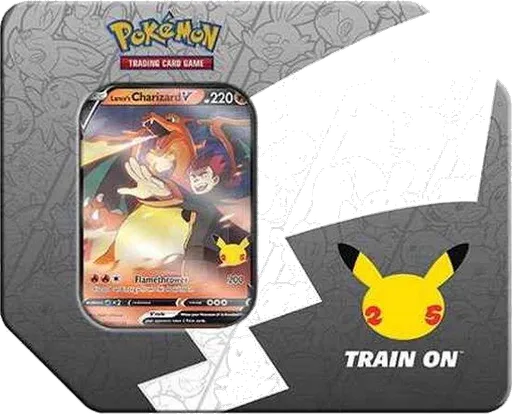 Celebrations 틴 Lance's Charizard V Big