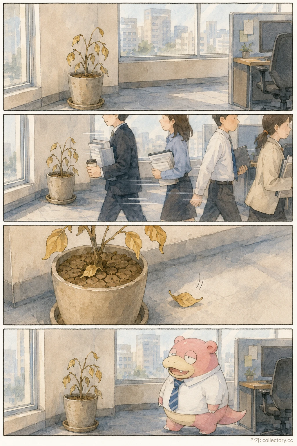 사무실 화분