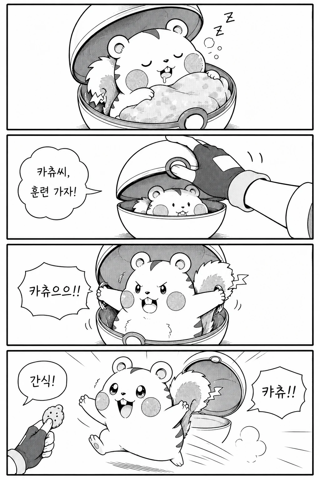 몬스터볼에서 안 나오기