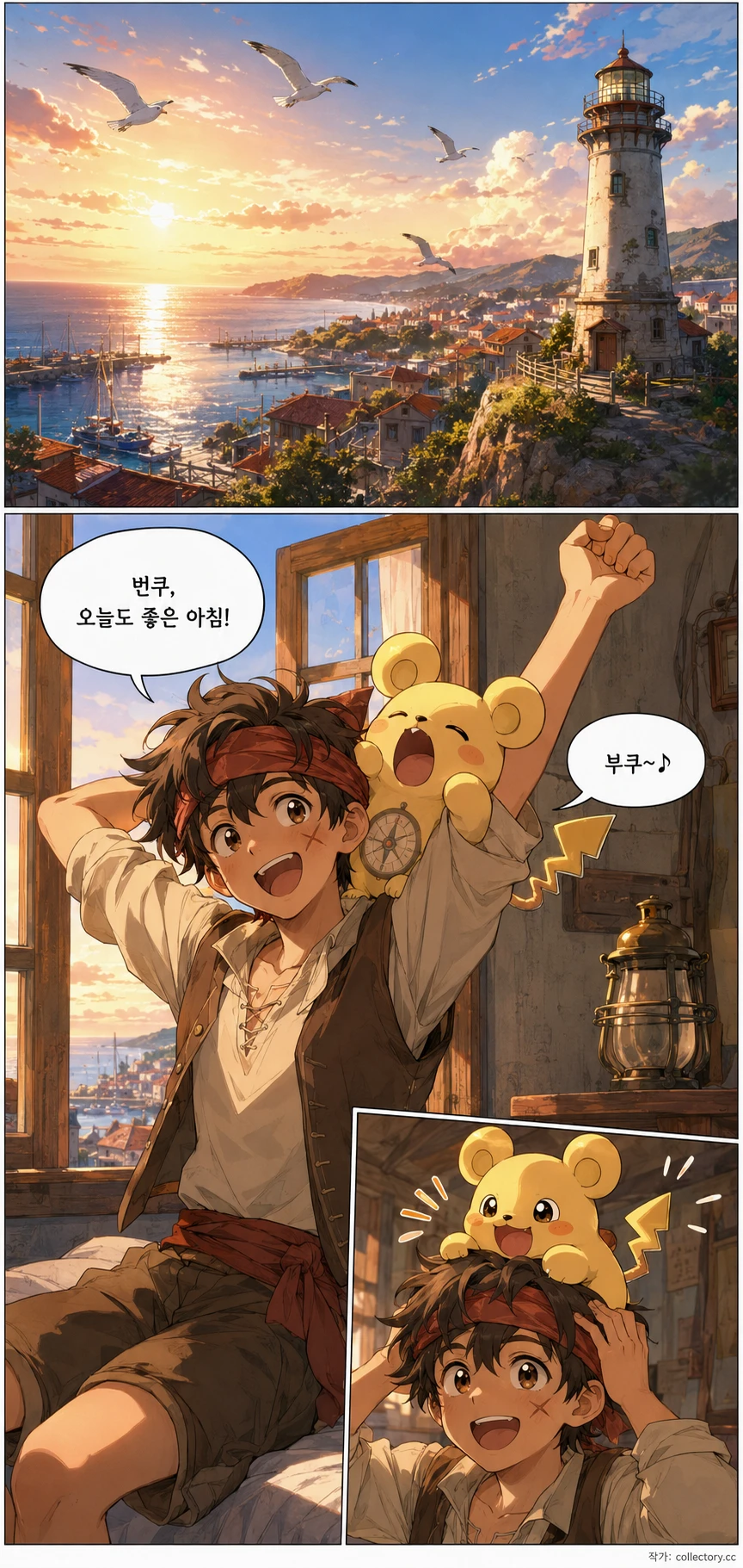 그림자 드리운 항구 1