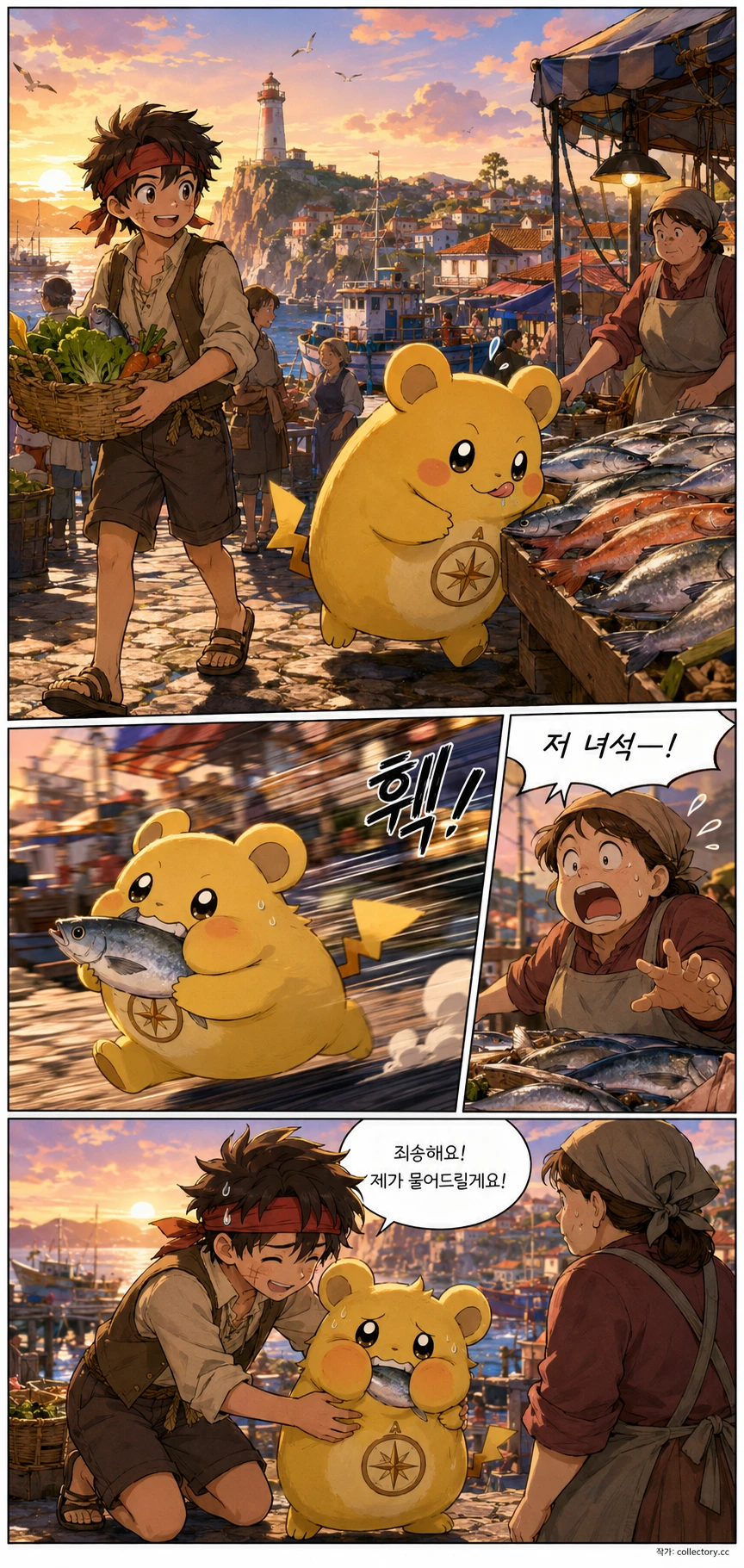 그림자 드리운 항구 2